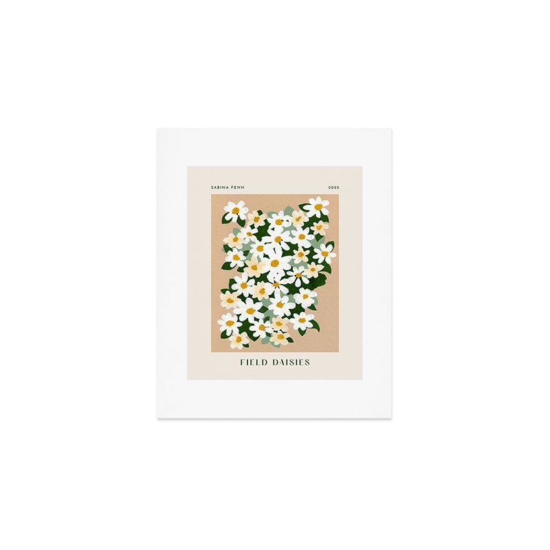 Field Daisies Poster Print Art Print Gallery Image 1
