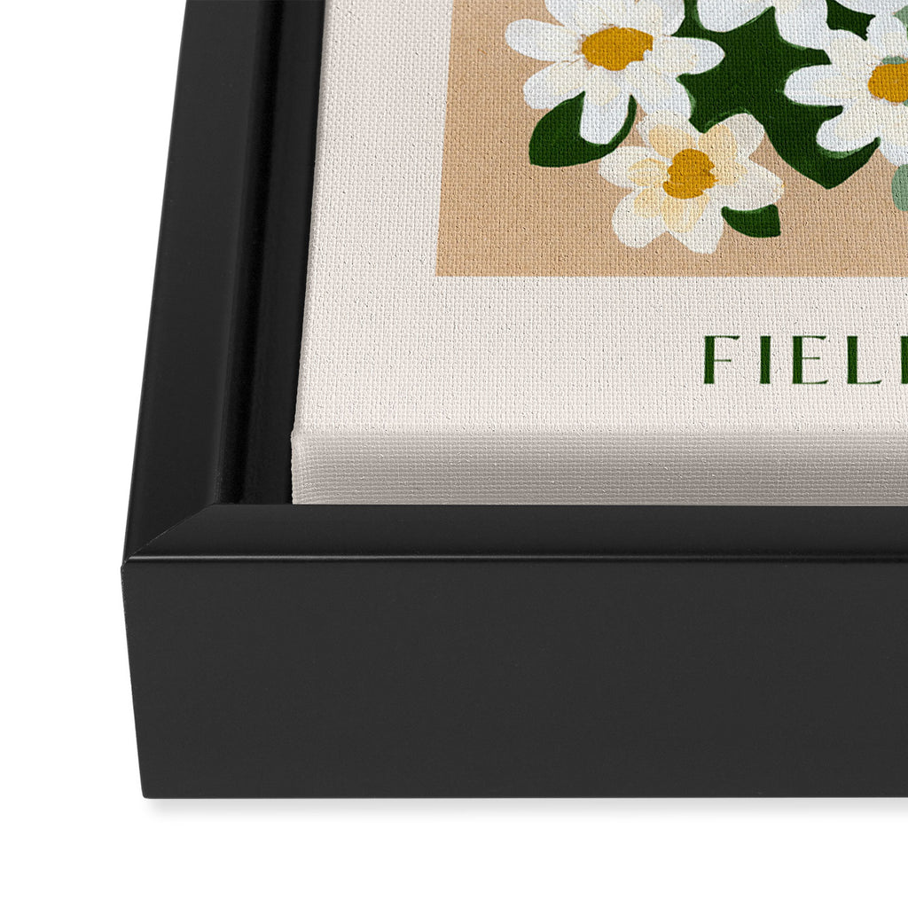 Field Daisies Poster Print Framed Canvas Print Gallery Image 3