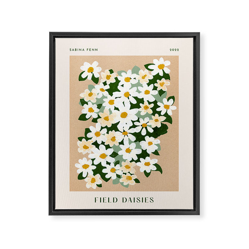 Field Daisies Poster Print Framed Canvas Print Gallery Image 6
