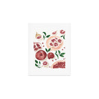 Figs Pomegranate Still Life  Art Print Gallery Image 1