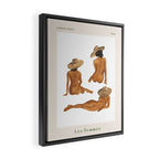 Figure Study Poster Framed Canvas Print Gallery Image 2