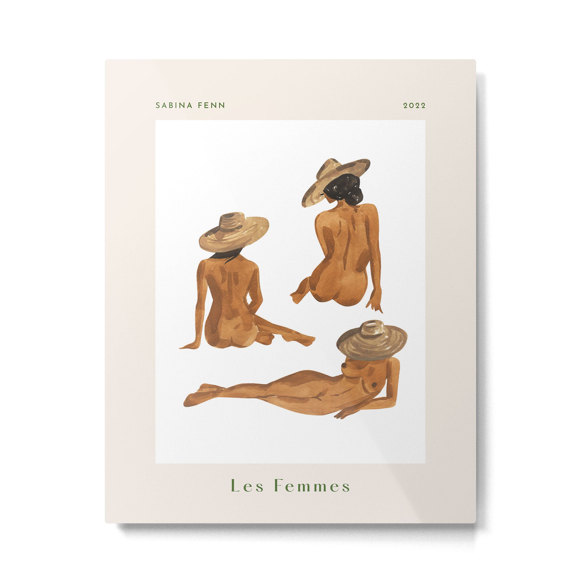 Figure Study Poster Metal Print Gallery Image 4