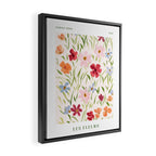 Floral Poster Framed Canvas Print Gallery Image 2