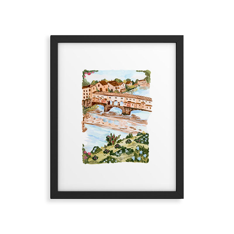 Florence Framed Art Print Gallery Image 5