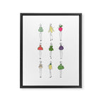 Foodie Ladies Framed Canvas Print Gallery Image 6
