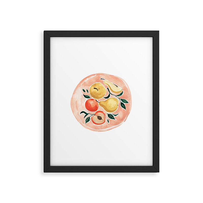 Fruit Plate Framed Art Print Gallery Image 5