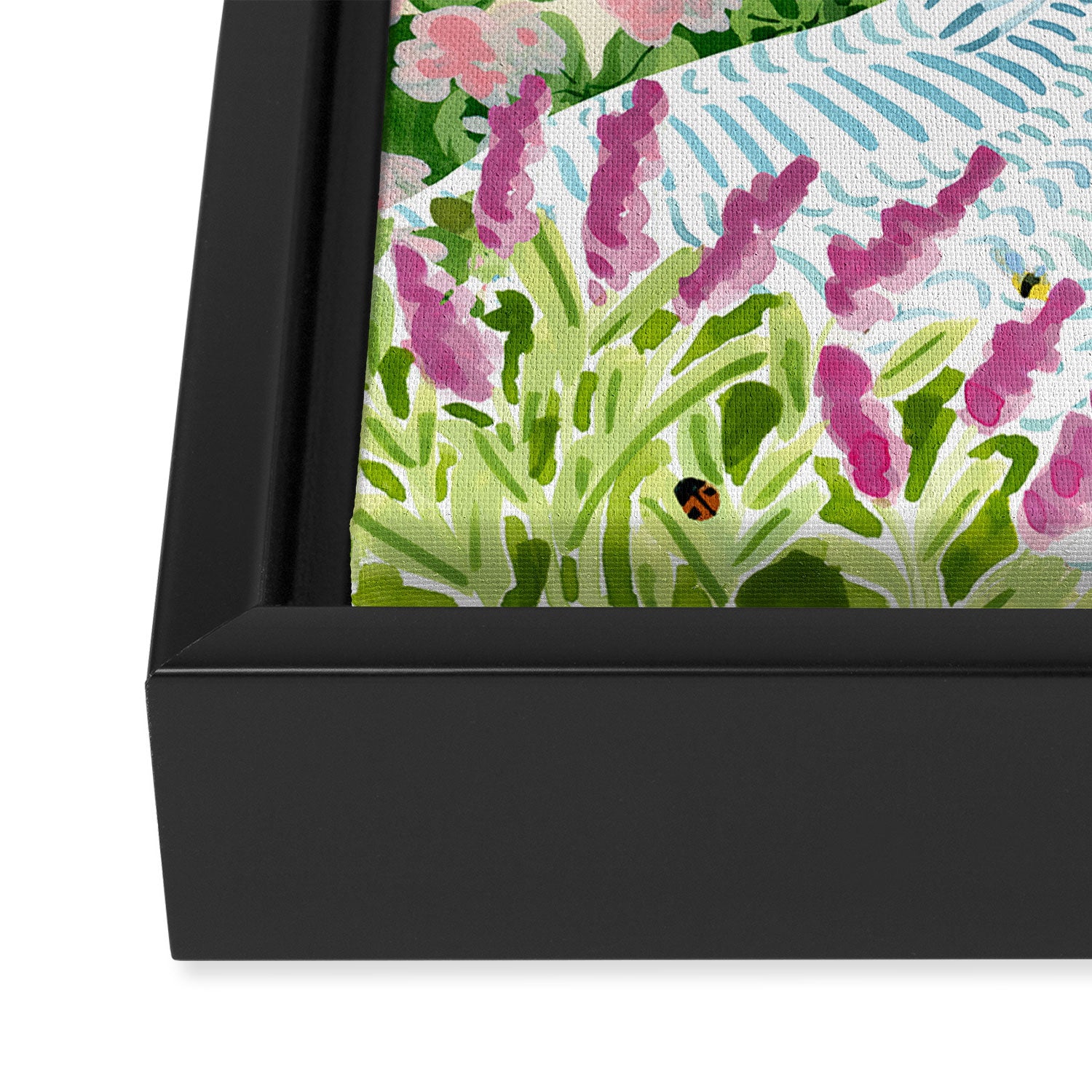Garden Daydream  Framed Canvas Print Gallery Image 3