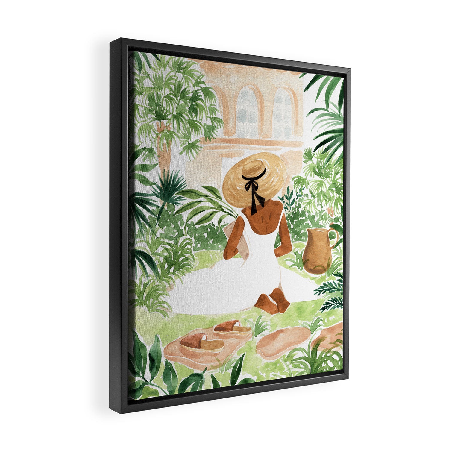 Gardener I Framed Canvas Print Gallery Image 2