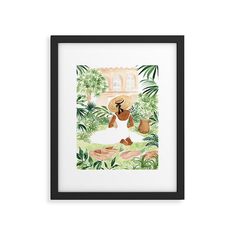 Gardener I Framed Art Print Gallery Image 5