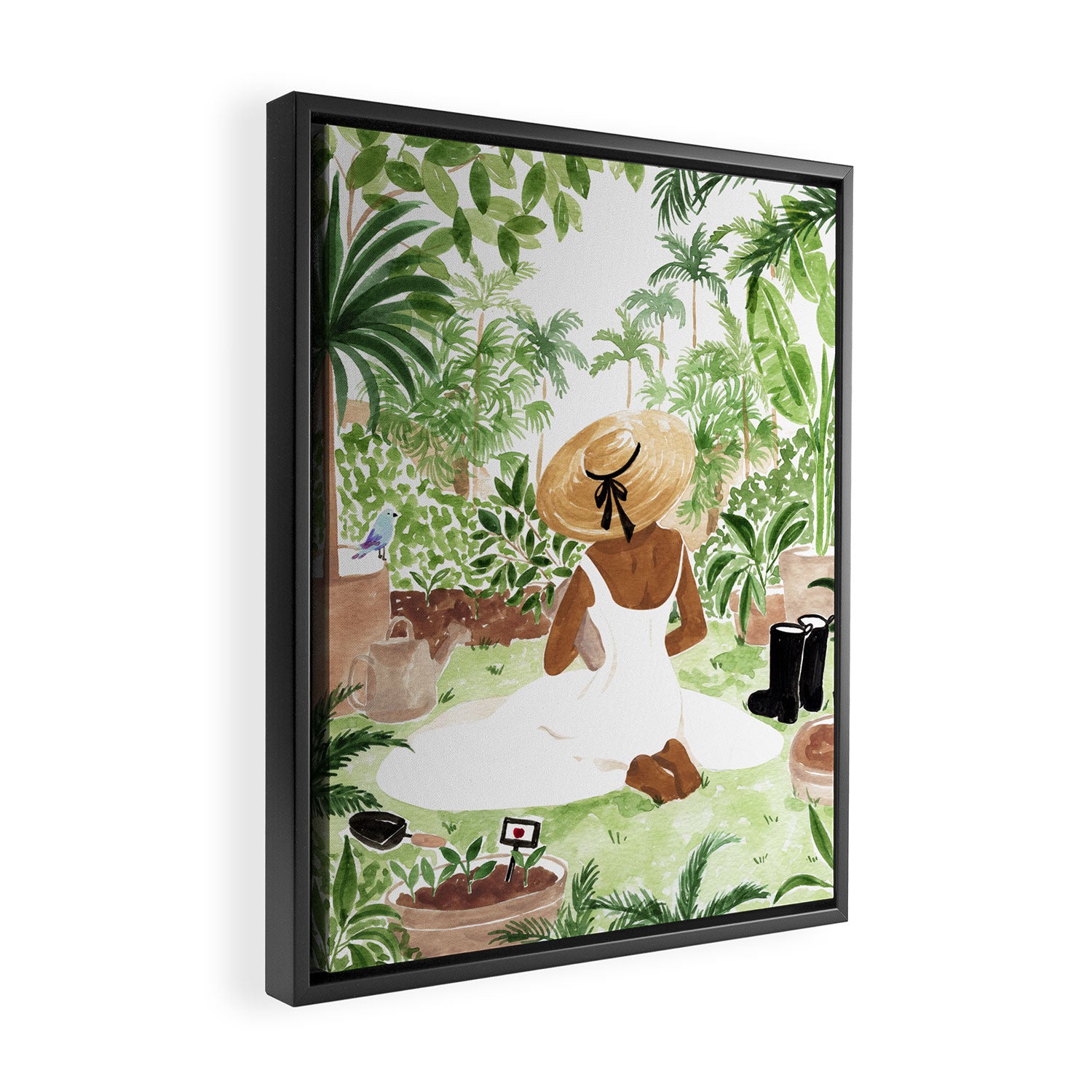 Gardener III Framed Canvas Print Gallery Image 2
