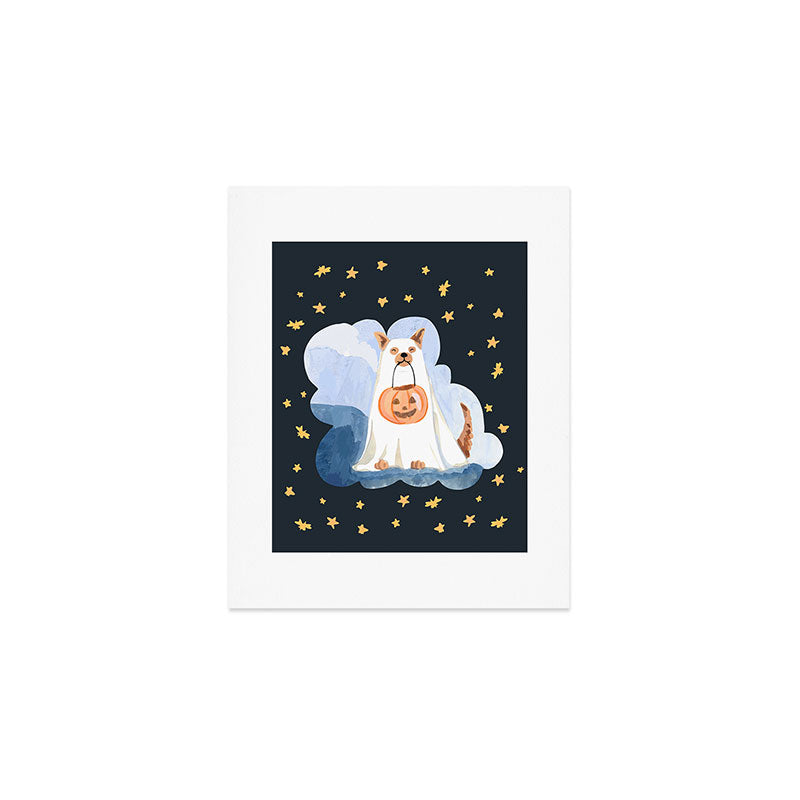 Ghost Dog Art Print Gallery Image 1