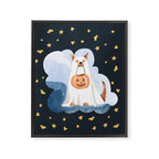 Ghost Dog Framed Canvas Print Gallery Image 6