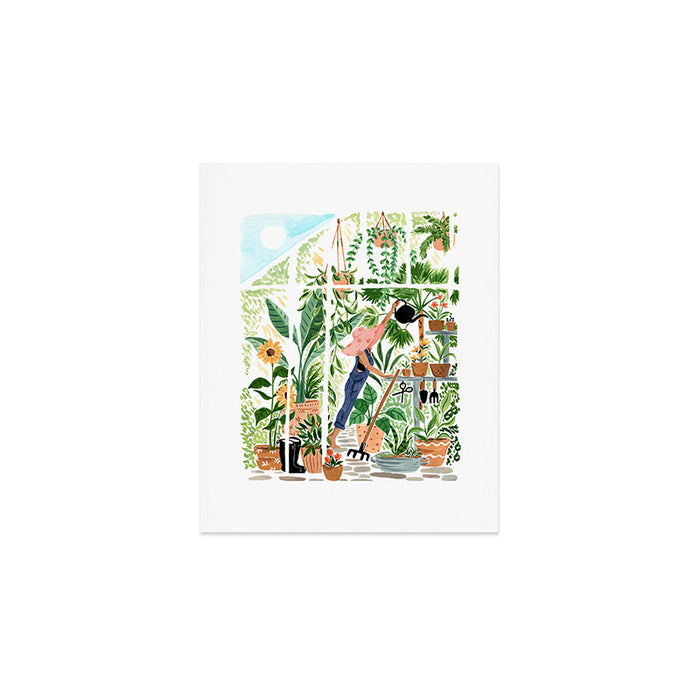 Greenhouse Garden Art Print Gallery Image 1