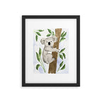 Happy Koala Framed Art Print Gallery Image 5