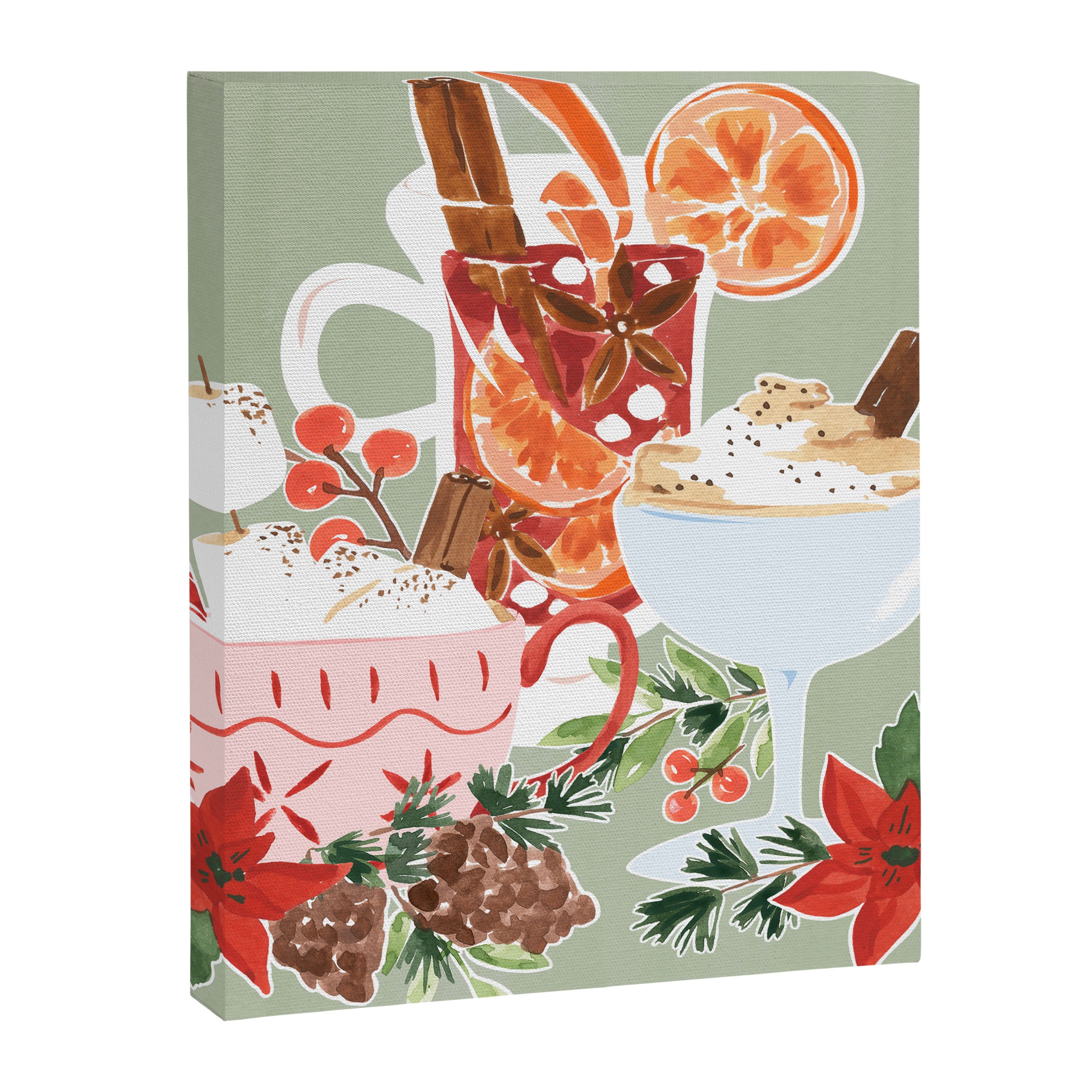 Holiday Drinks Canvas Print Gallery Image 8