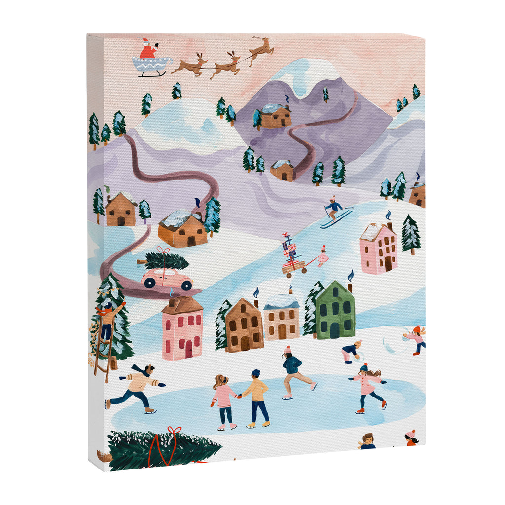Holiday Village Canvas Print Gallery Image 6