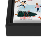 Holiday Village Framed Canvas Print Gallery Image 3