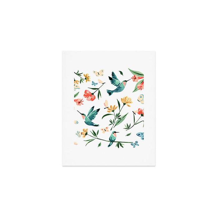 Hummingbirds Art Print Gallery Image 1
