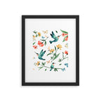 Hummingbirds Framed Art Print Gallery Image 6