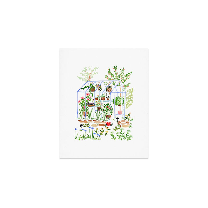 In the Garden Art Print Gallery Image 1