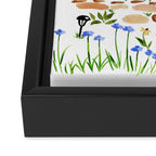 In the Garden Framed Canvas Print Gallery Image 3