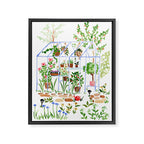 In the Garden Framed Canvas Print Gallery Image 6