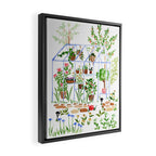 In the Garden Framed Canvas Print Gallery Image 2