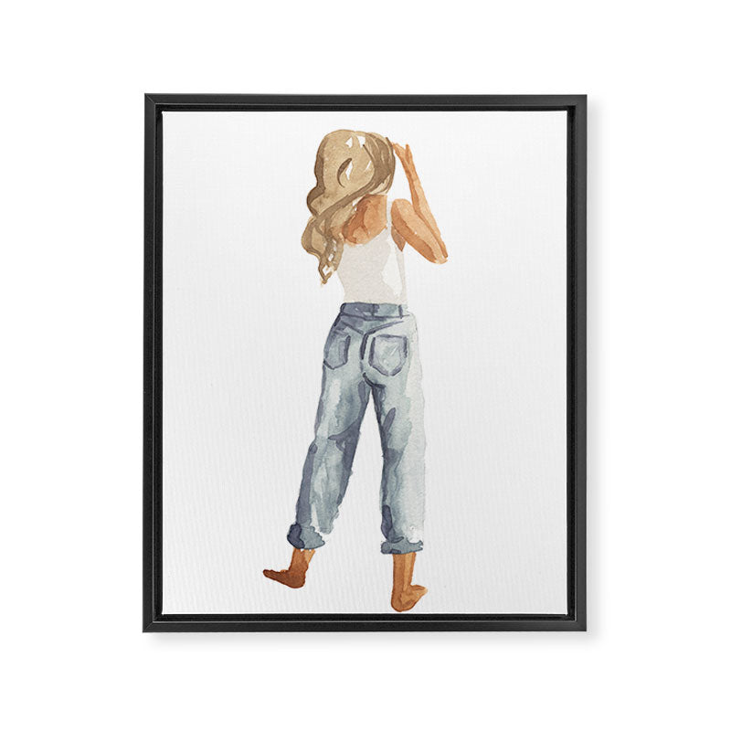 Isabella Framed Canvas Print Gallery Image 6