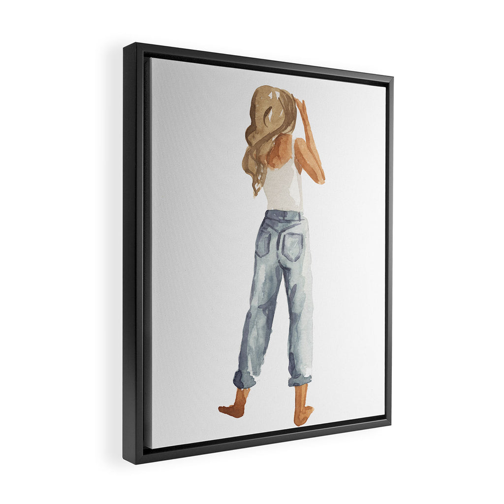 Isabella Framed Canvas Print Gallery Image 2