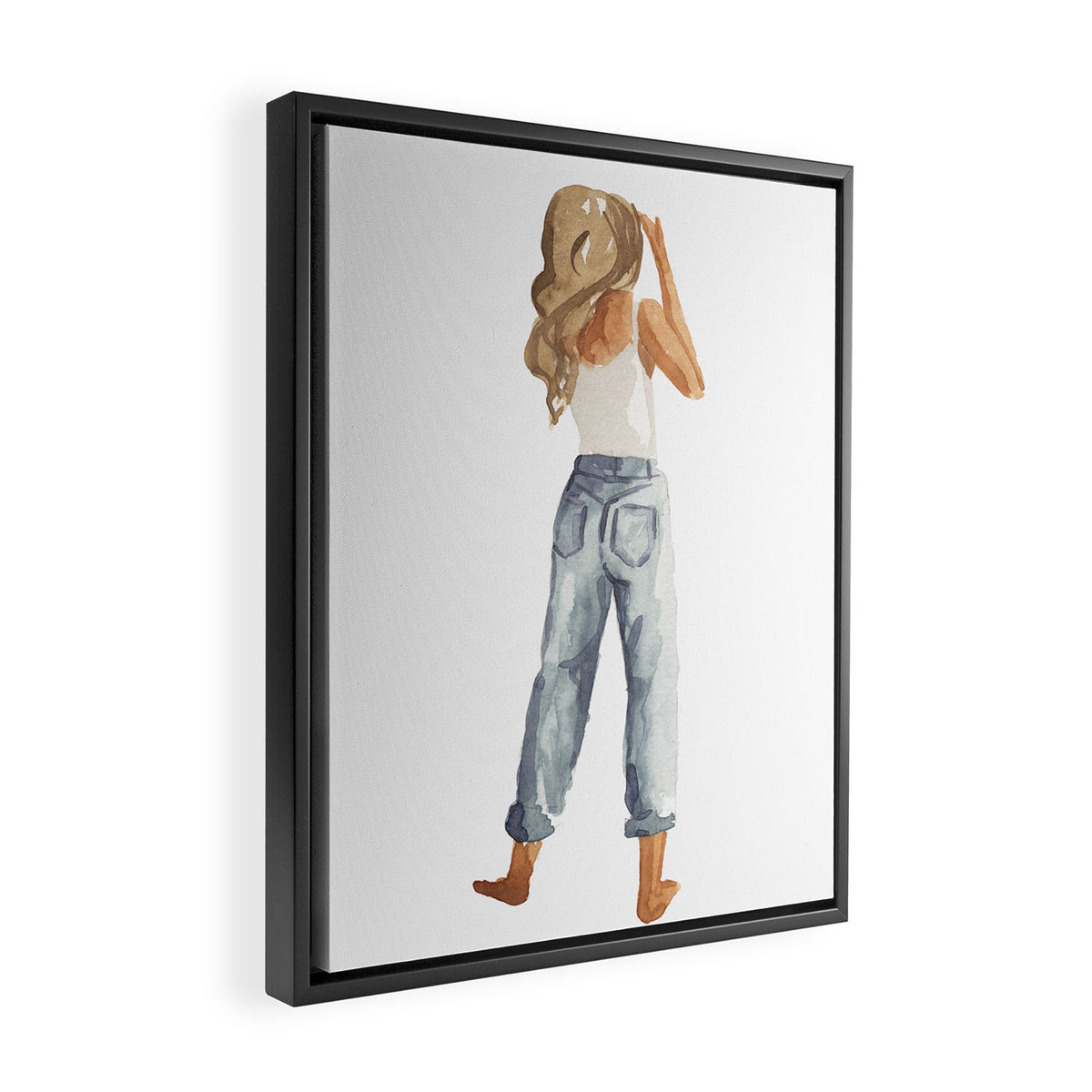 Isabella Framed Canvas Print Gallery Image 2