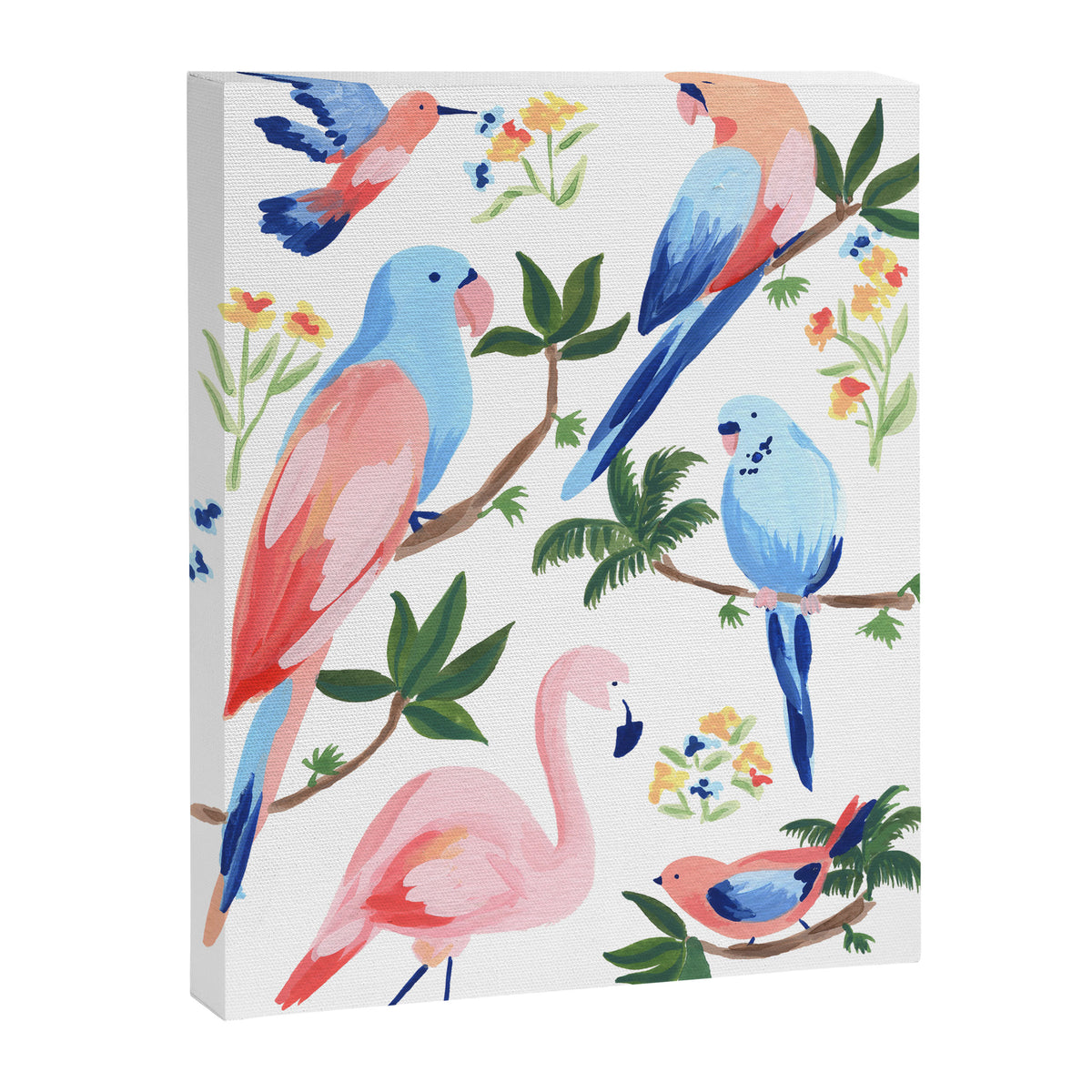 Jungle Birds II Canvas Print Gallery Image 6