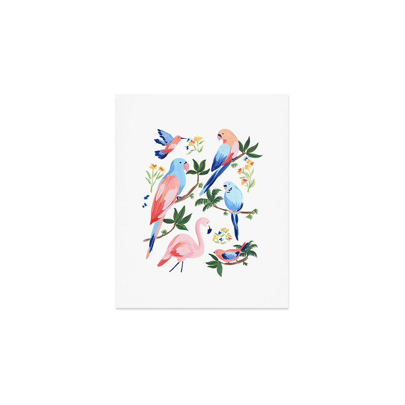 Jungle Birds II Art Print Gallery Image 1
