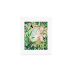 Jungle Cheetah and Toucan Art Print Gallery Image 1