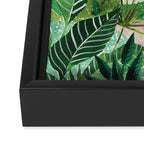 Jungle Cheetah and Toucan Framed Canvas Print Gallery Image 3