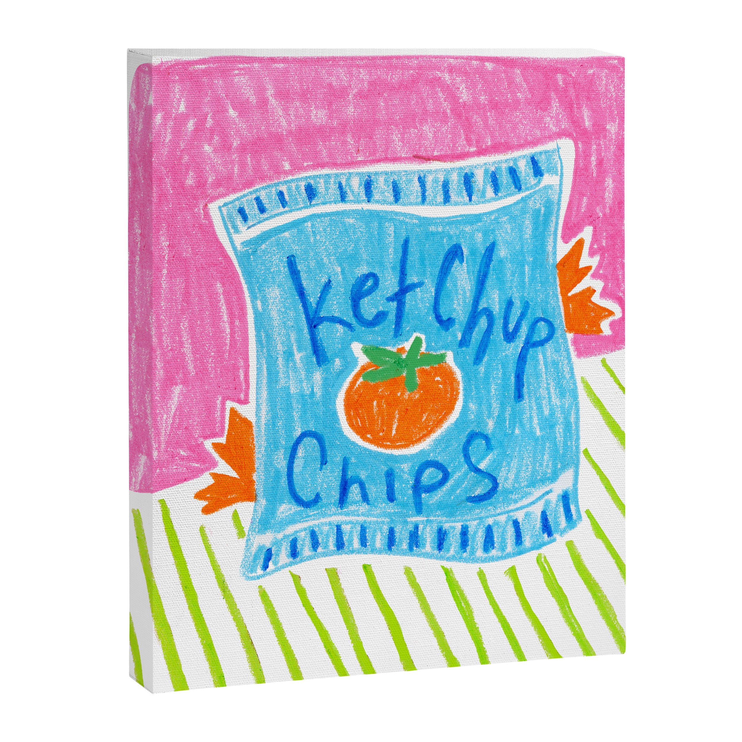 Ketchup Chips Canvas Print Gallery Image 6
