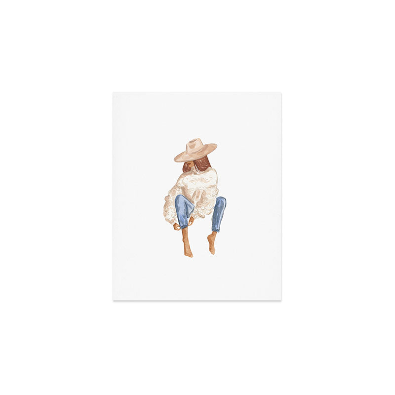 Layla Art Print Gallery Image 1