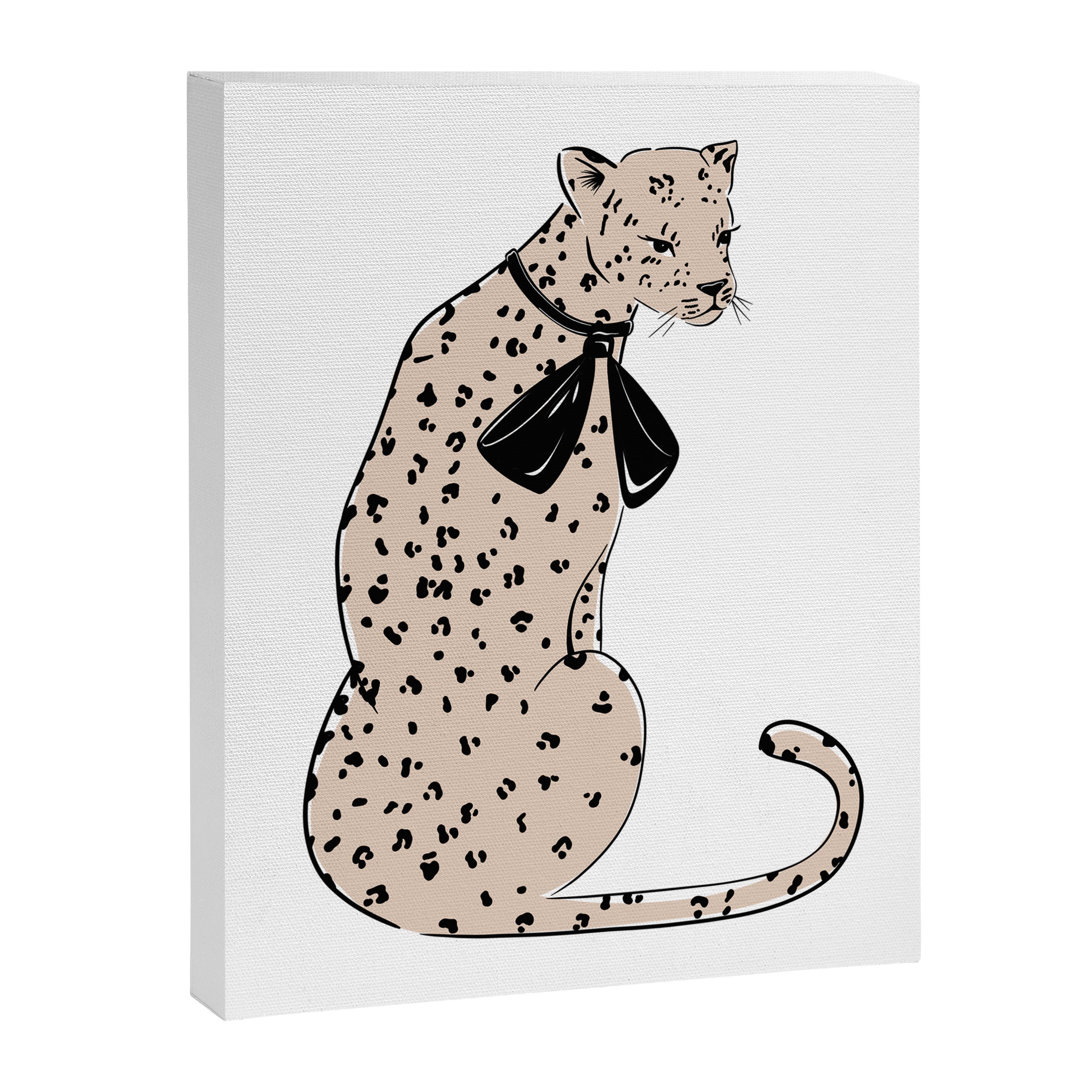 Leopard Chic Canvas Print Gallery Image 6
