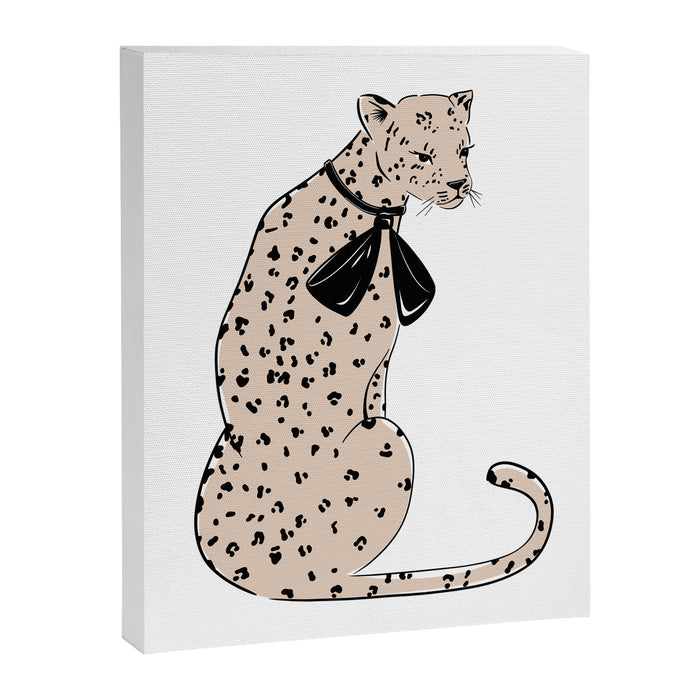 Leopard Chic Canvas Print Gallery Image 1