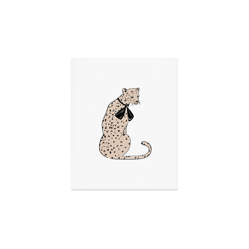Leopard Chic Art Print Gallery Image 1