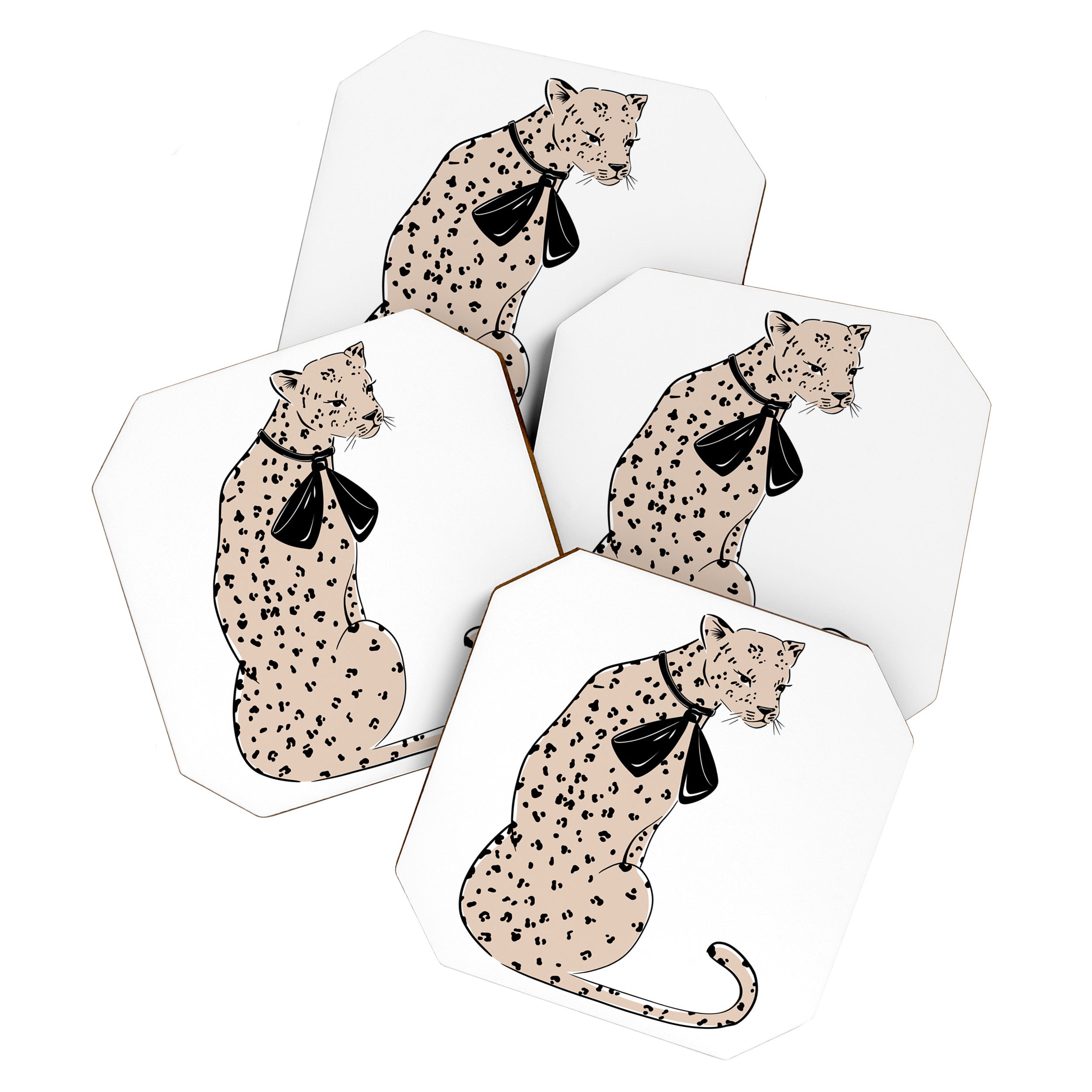 Leopard Chic Coaster Gallery Image 1