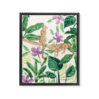 Leopards in the Jungle Framed Canvas Print Gallery Image 6