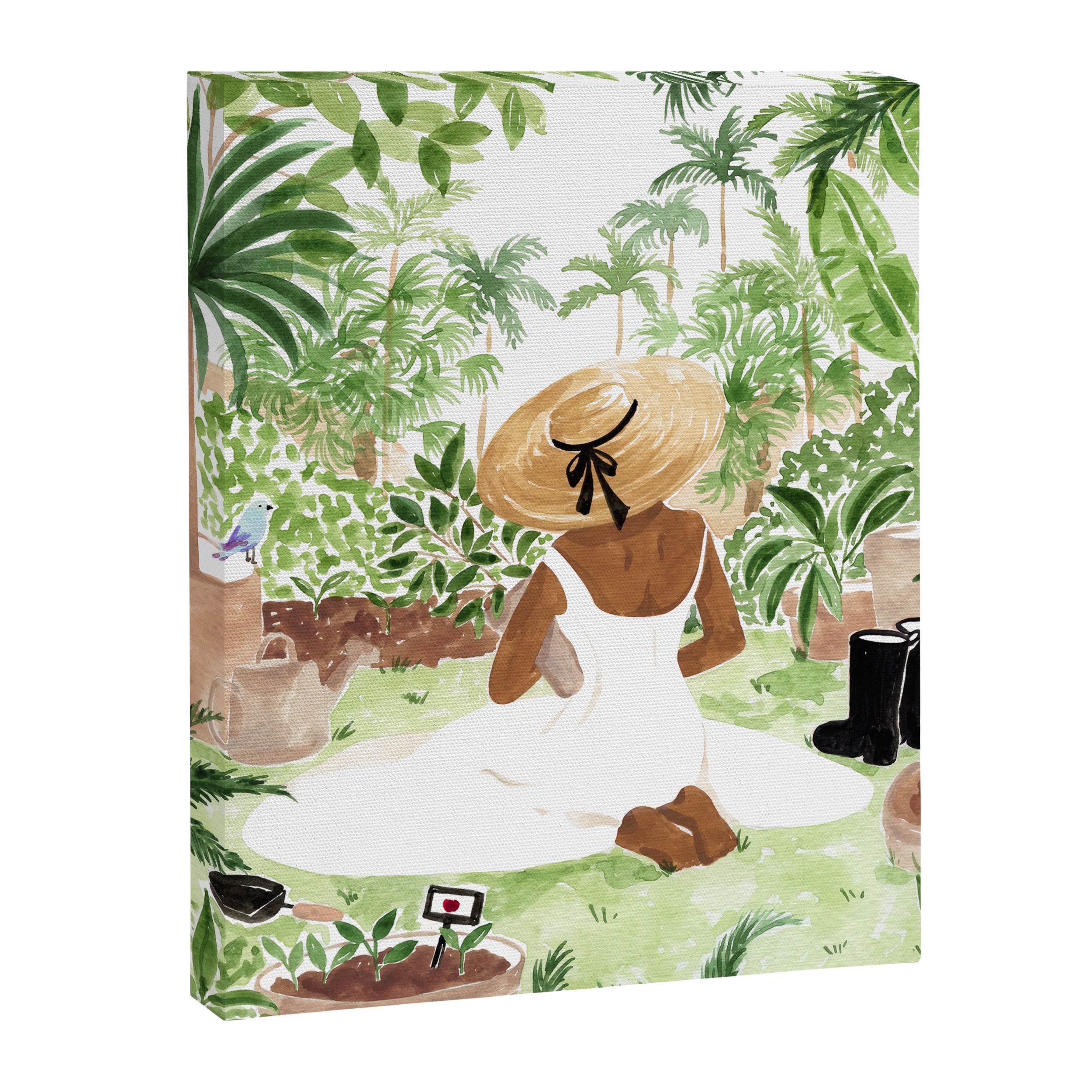 Little Gardener Canvas Print Gallery Image 6
