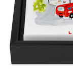 London Framed Canvas Print Gallery Image 3