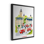 London Framed Canvas Print Gallery Image 2