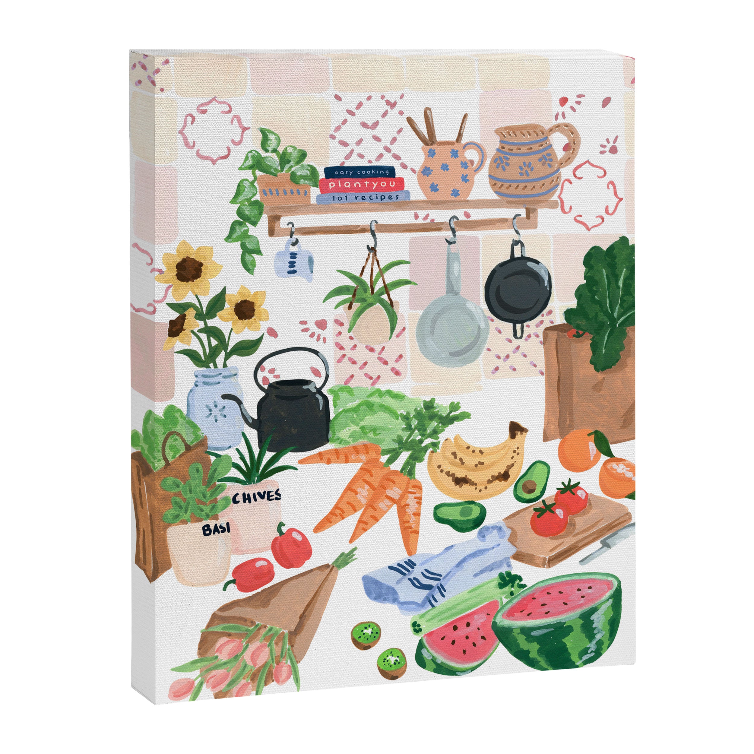 Market Haul Canvas Print Gallery Image 6