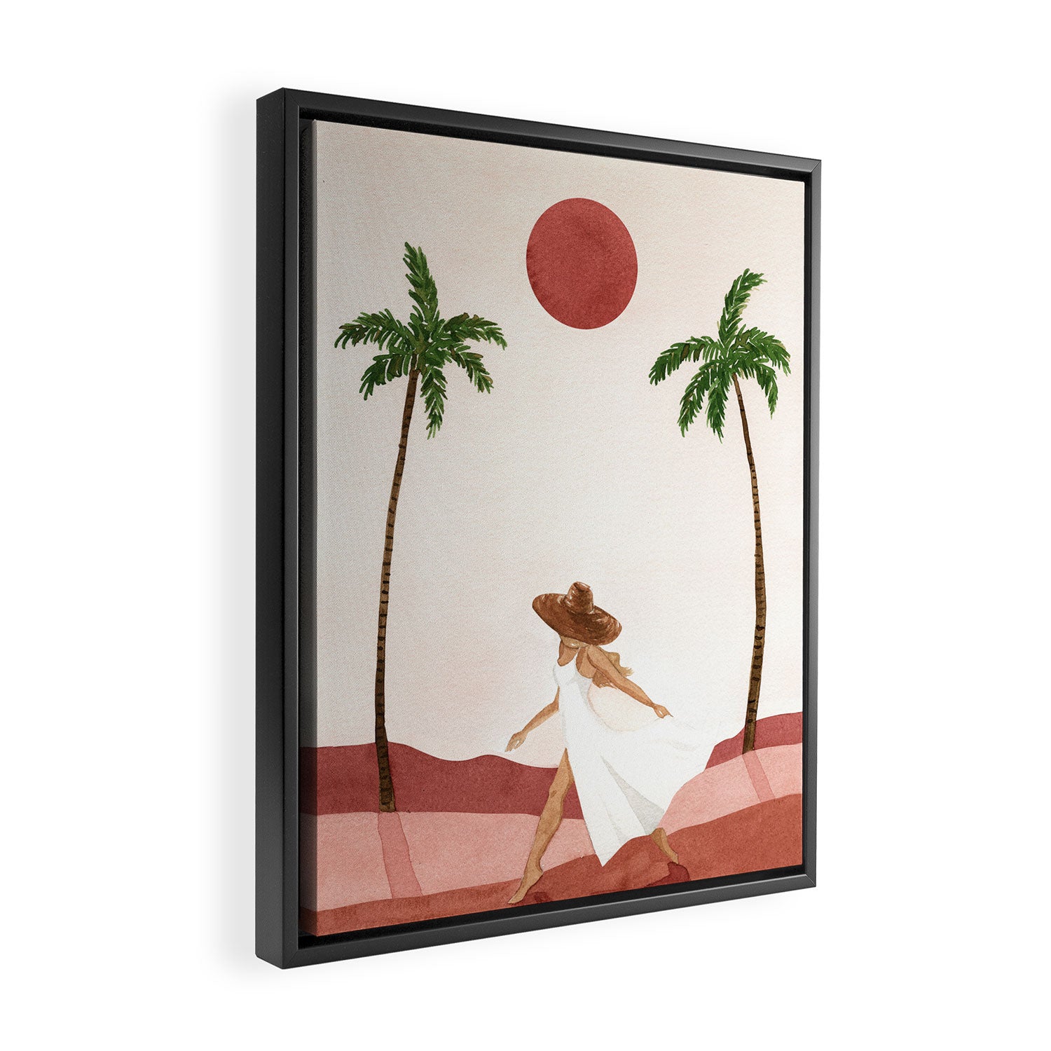 Mirage Framed Canvas Print Gallery Image 2