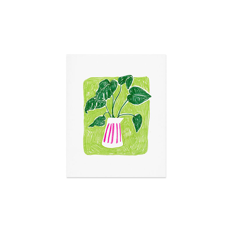 Monstera Art Print Gallery Image 1