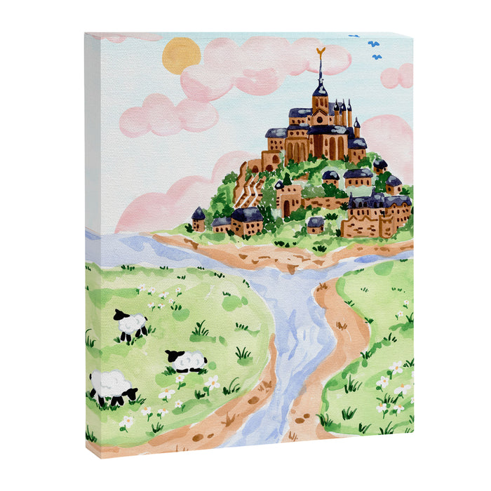 Mont St Michel Canvas Print Gallery Image 1