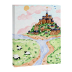 Mont St Michel Canvas Print Gallery Image 6