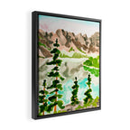Moraine Lake Framed Canvas Print Gallery Image 2